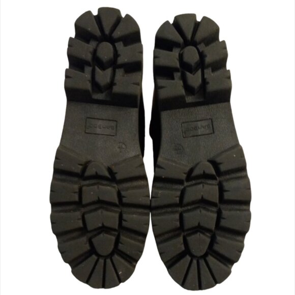 Bamboo Womens Ankle Boots Brown Black Lace Up Combat Snow Size 7 - Picture 5 of 13